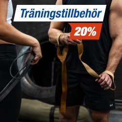 20% p� tr�ningstillbeh�r